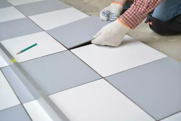 Marble Floor Installation - Floor tiling